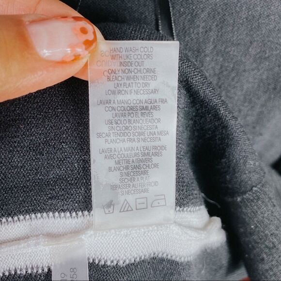 -Calvin Klein Stripe Cardigan NWT XL - Picture 9 of 9